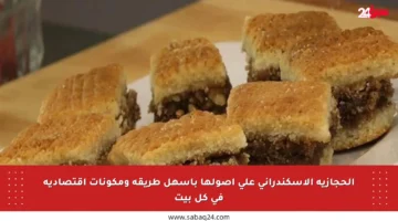 الحجازية الإسكندراني على أصولها بأسهل طريقة ومكونات اقتصادية في كل بيت